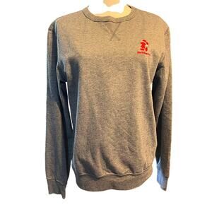 Disney Parks Walt Disney World Santa Hat Mickey Sweatshirt. Gray Size Small